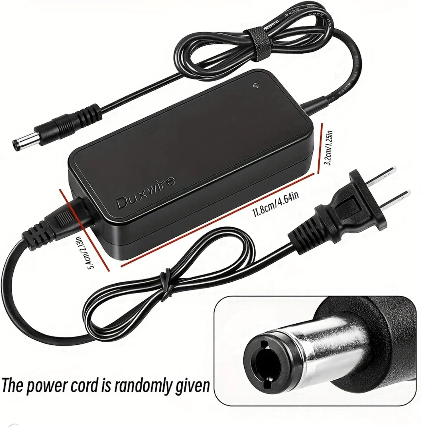 42V 2A Electric Scooter Charger,Replacement Charger for 36V Lithium Battery (DC)