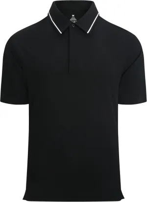 Alex Vando Mens Seamless Golf Shirt Moisture Wicking Quick-Dry Tailored Fit Polo Shirts