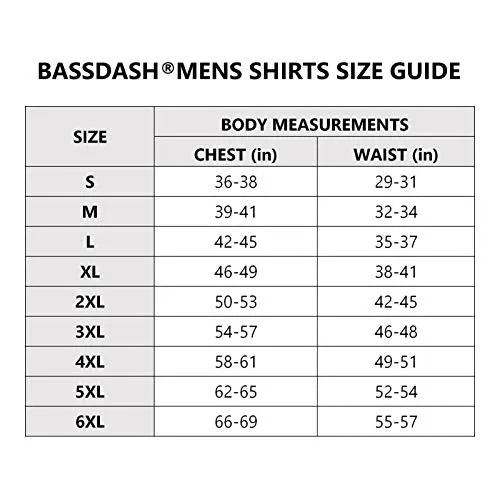 BASSDASH UPF 50  Men’s UV Sun Protection Long Sleeve Performance Fishing Hoodie Hooded Shirts