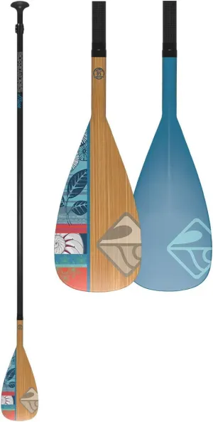 Boardworks 2 Piece SUP or Stand Up Paddle Board Paddle, Fiberglass Blade, Adjustable Carbon Fiber Shaft, 70 - 86 Inches