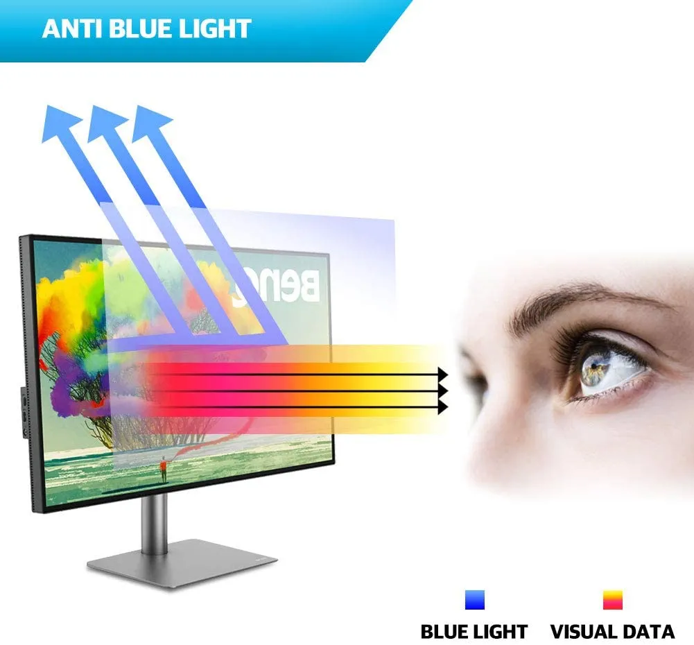 BOZABOZA BLB15W (331 x 186mm) 15W9 Anti Blue Light Screen Filter with 98.7% Blue light cut | 100% Anti-UV | Anti-Glare | Anti-Scratch for 15" Laptops (16:9) BLB-15W 防藍光螢幕保護片[韓國製]