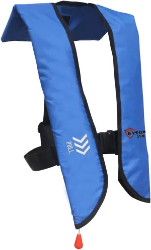 Eyson Inflatable Life Jacket Life Vest Basic Manual (709 Blue Manual)
