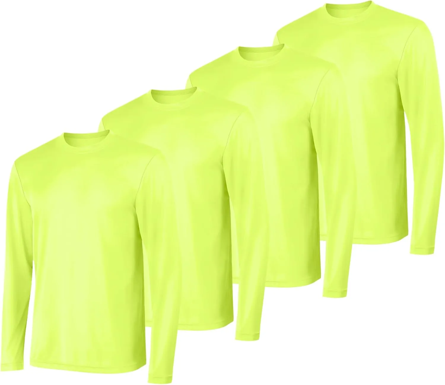 Hanes Sport Men's Long-Sleeve T-Shirt Pack, Cool DRI Moisture-Wicking Performance T-Shirts, Performance Tee, 2-Pack