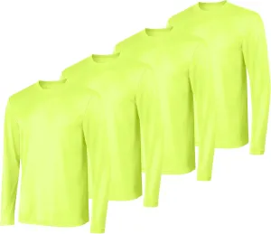 Hanes Sport Men's Long-Sleeve T-Shirt Pack, Cool DRI Moisture-Wicking Performance T-Shirts, Performance Tee, 2-Pack