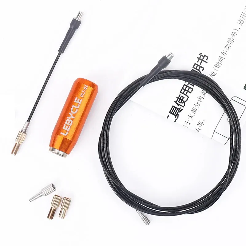 Lebycle Internal Cable Routing Tool For Bicycle Frame Shift Hydraulic Hose Wire Shifter Inner Cable DI E-Tube 2 Magnet