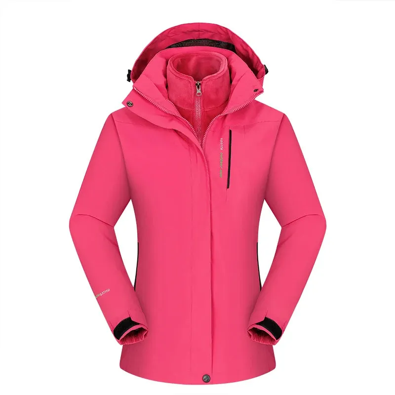 LISA | 3-in-1 Fleece Lined Hiking Jacket