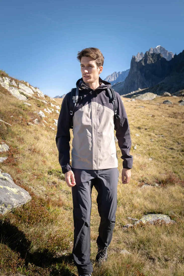Men's Hiking Jacket Waterproof - MH150
