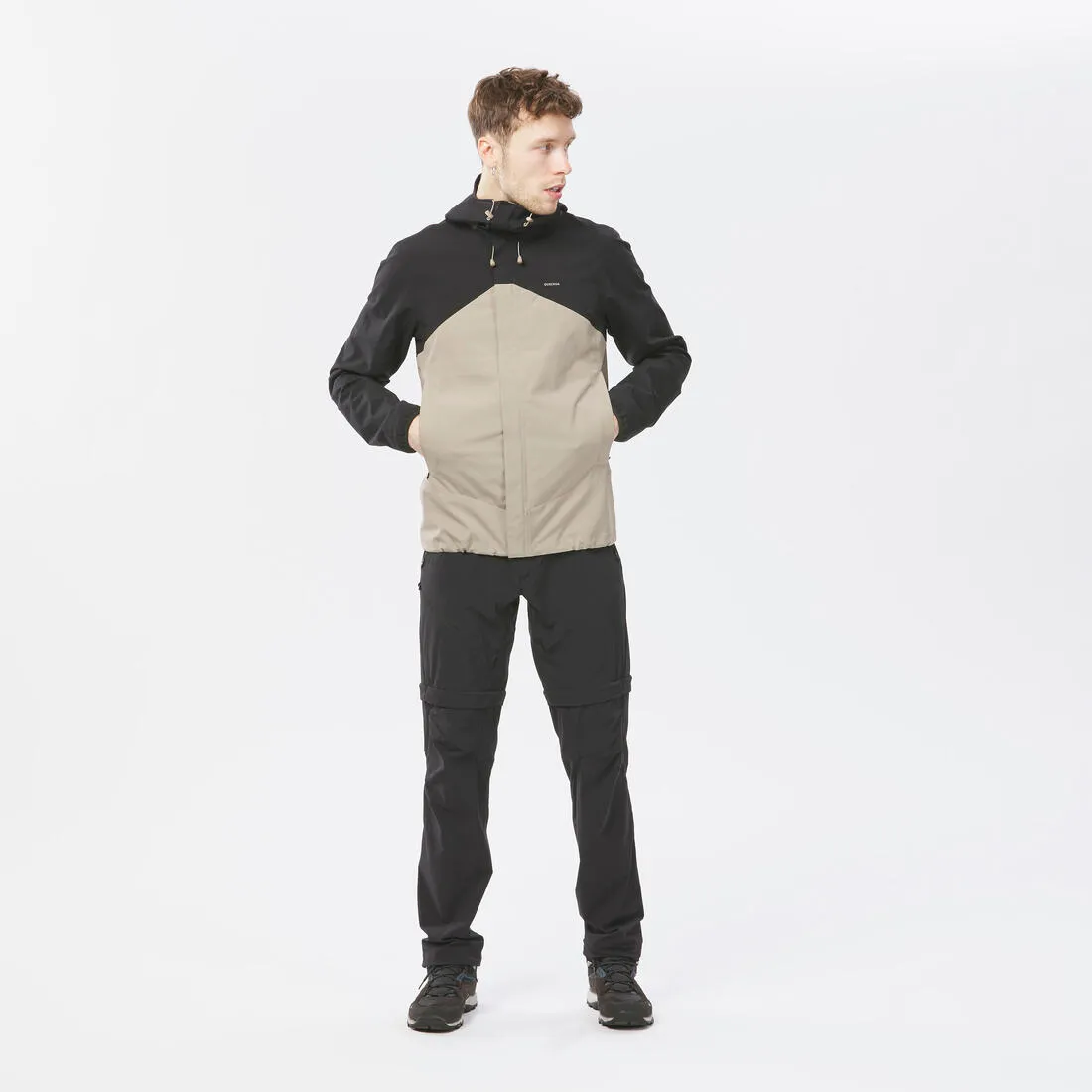 Men's Hiking Jacket Waterproof - MH150
