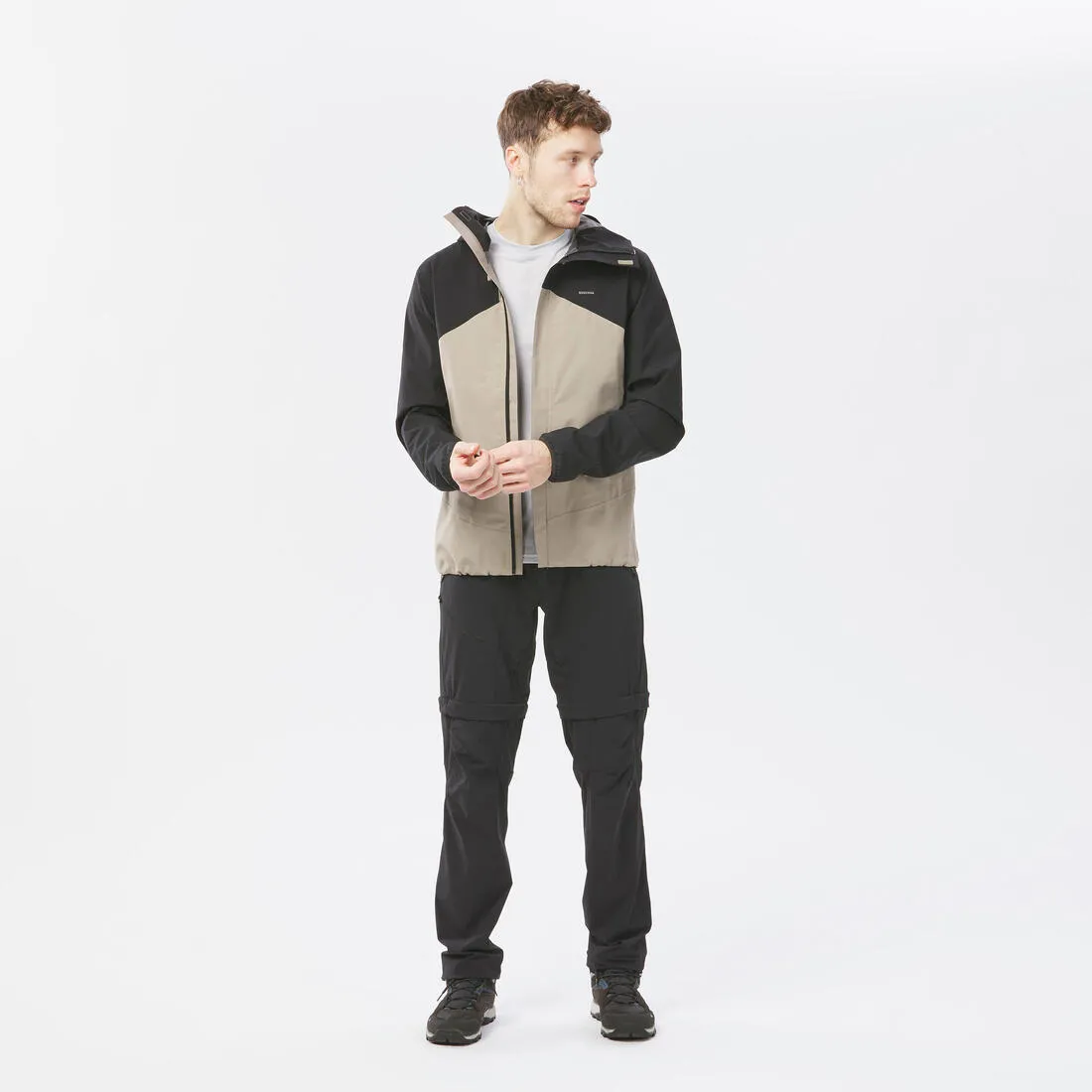 Men's Hiking Jacket Waterproof - MH150