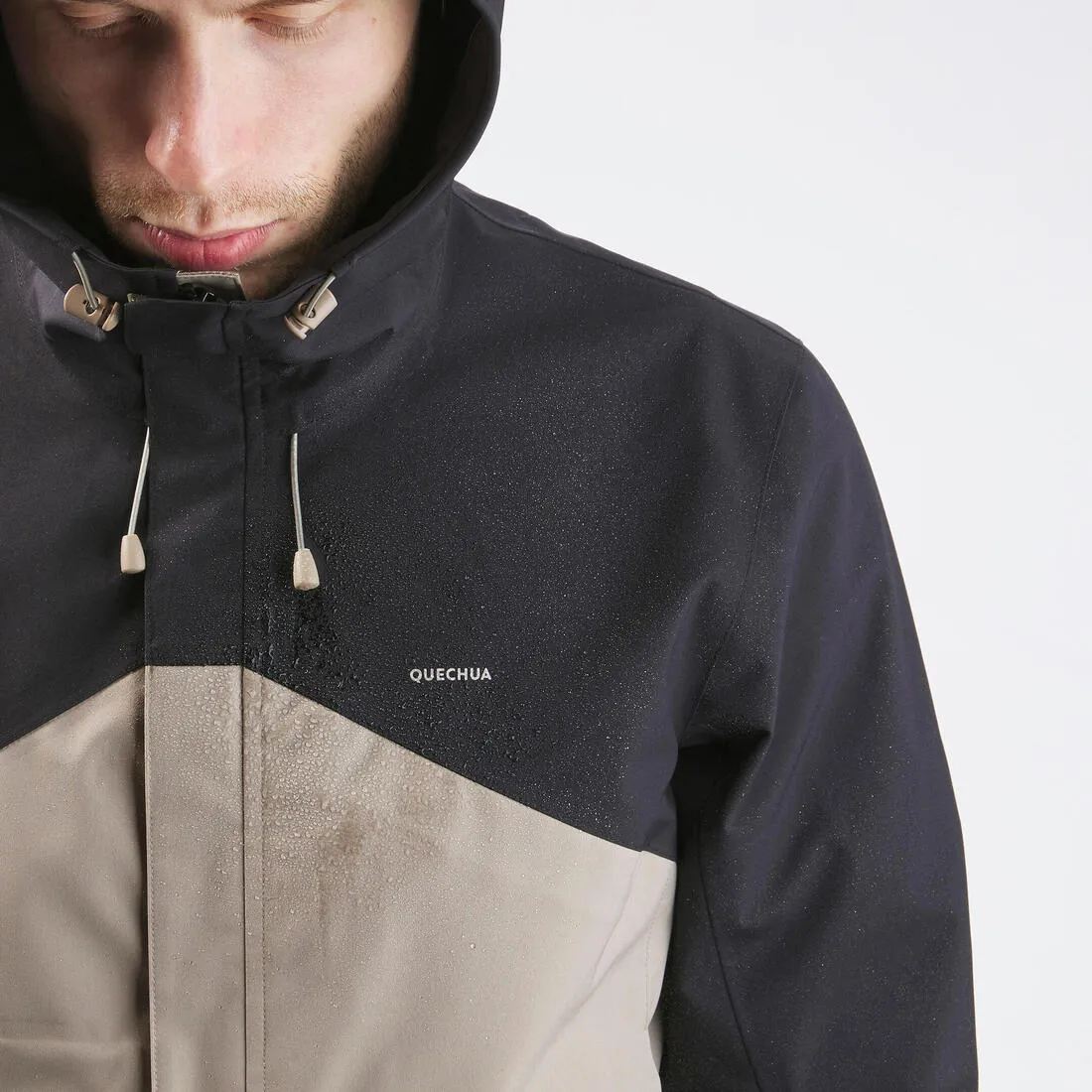 Men's Hiking Jacket Waterproof - MH150