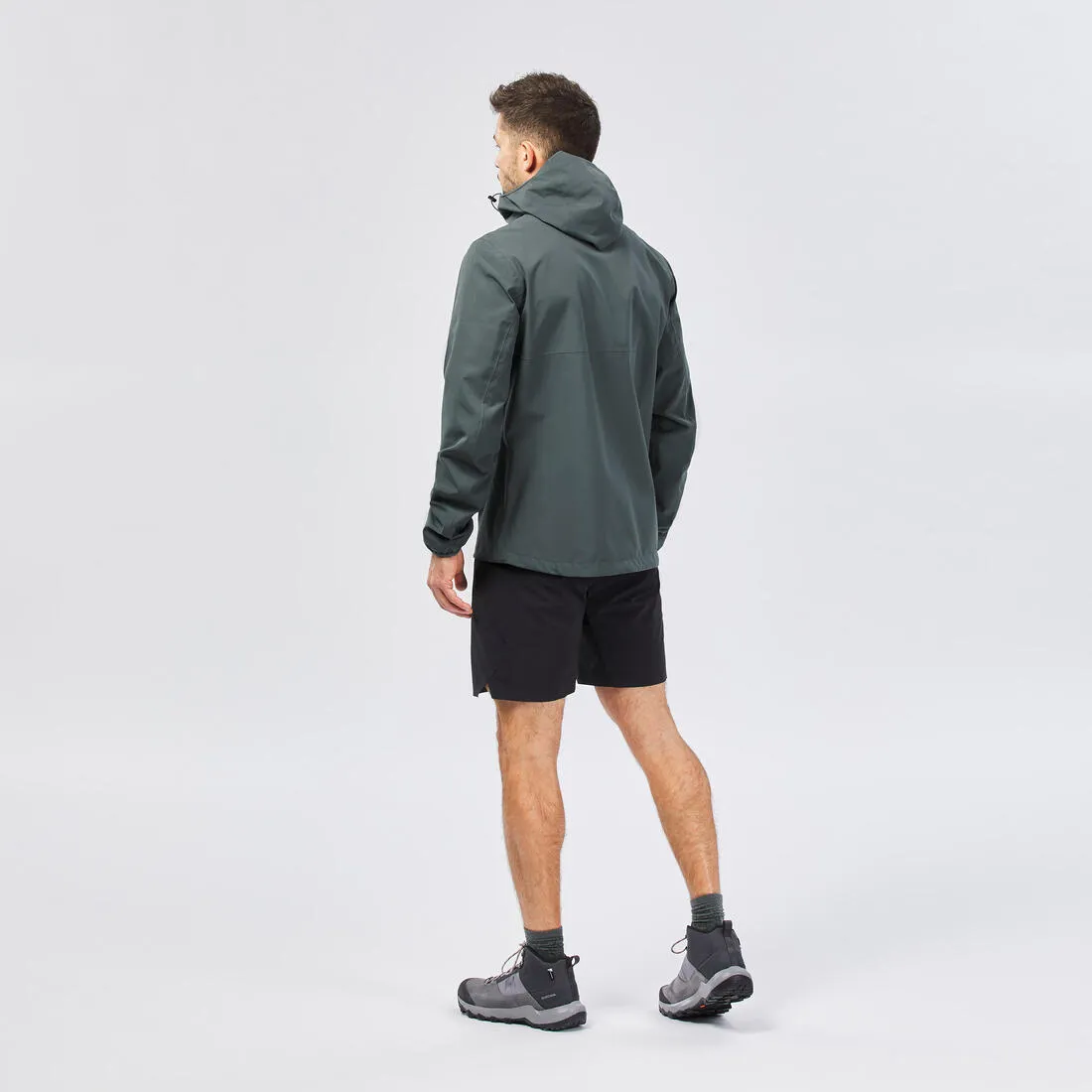 Men's Hiking Jacket Waterproof - MH150