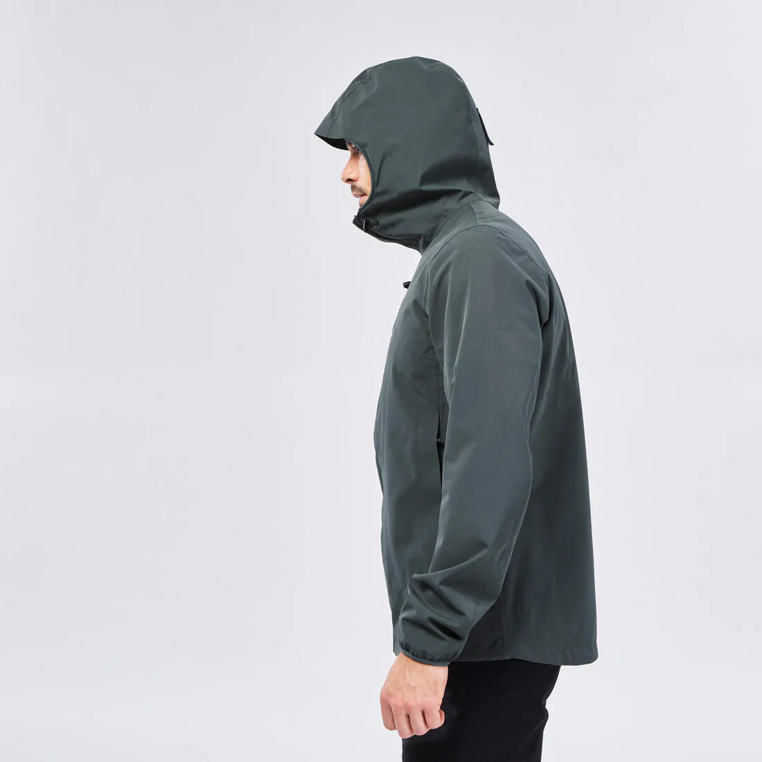 Men's Hiking Jacket Waterproof - MH150