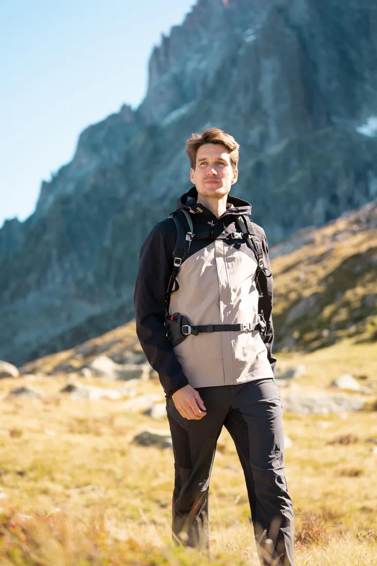 Men's Hiking Jacket Waterproof - MH150