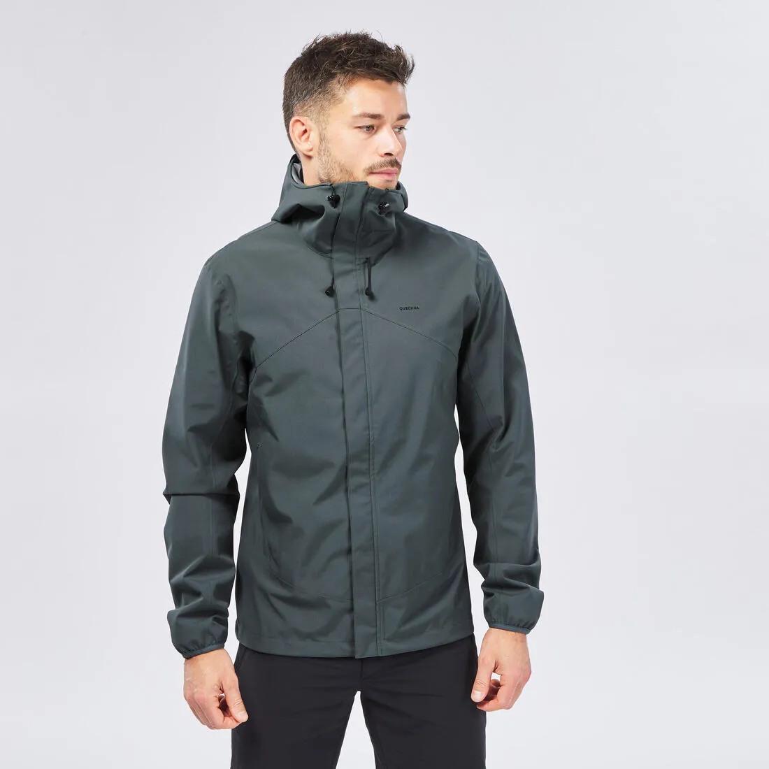 Men's Hiking Jacket Waterproof - MH150