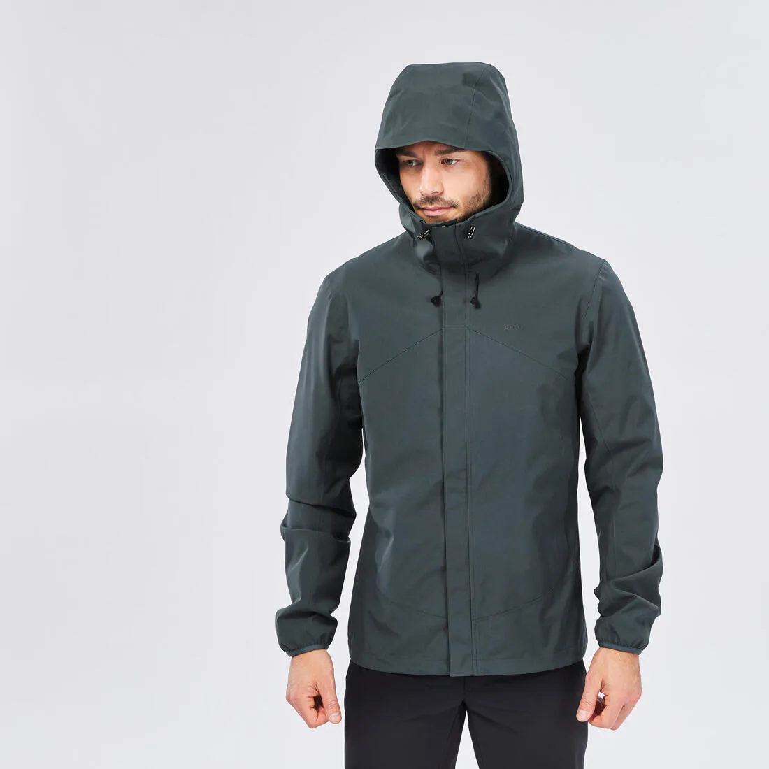 Men's Hiking Jacket Waterproof - MH150