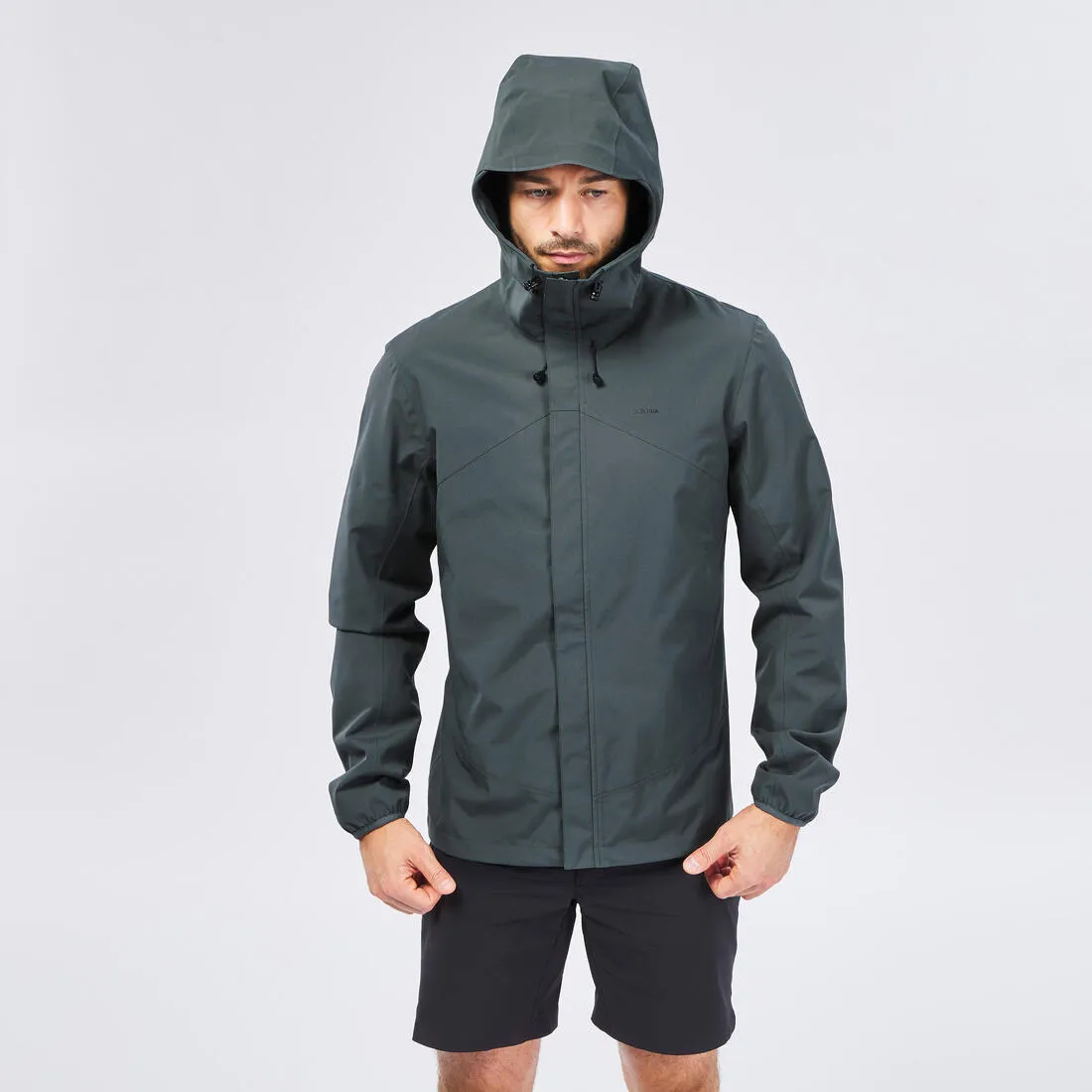 Men's Hiking Jacket Waterproof - MH150