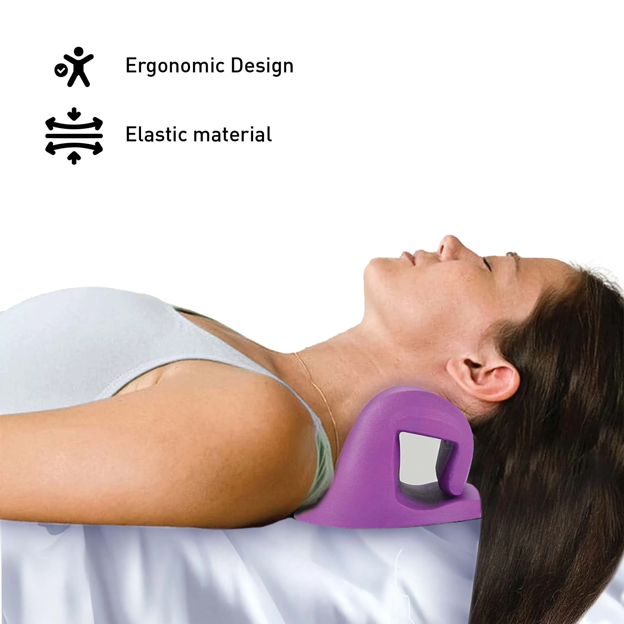 Muscle Relief Bundle: Vibrating Foam Roller & Neck and Shoulder Stretcher