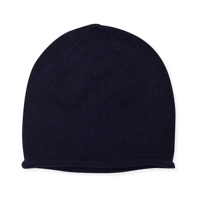 Navy Cashmere Beanie