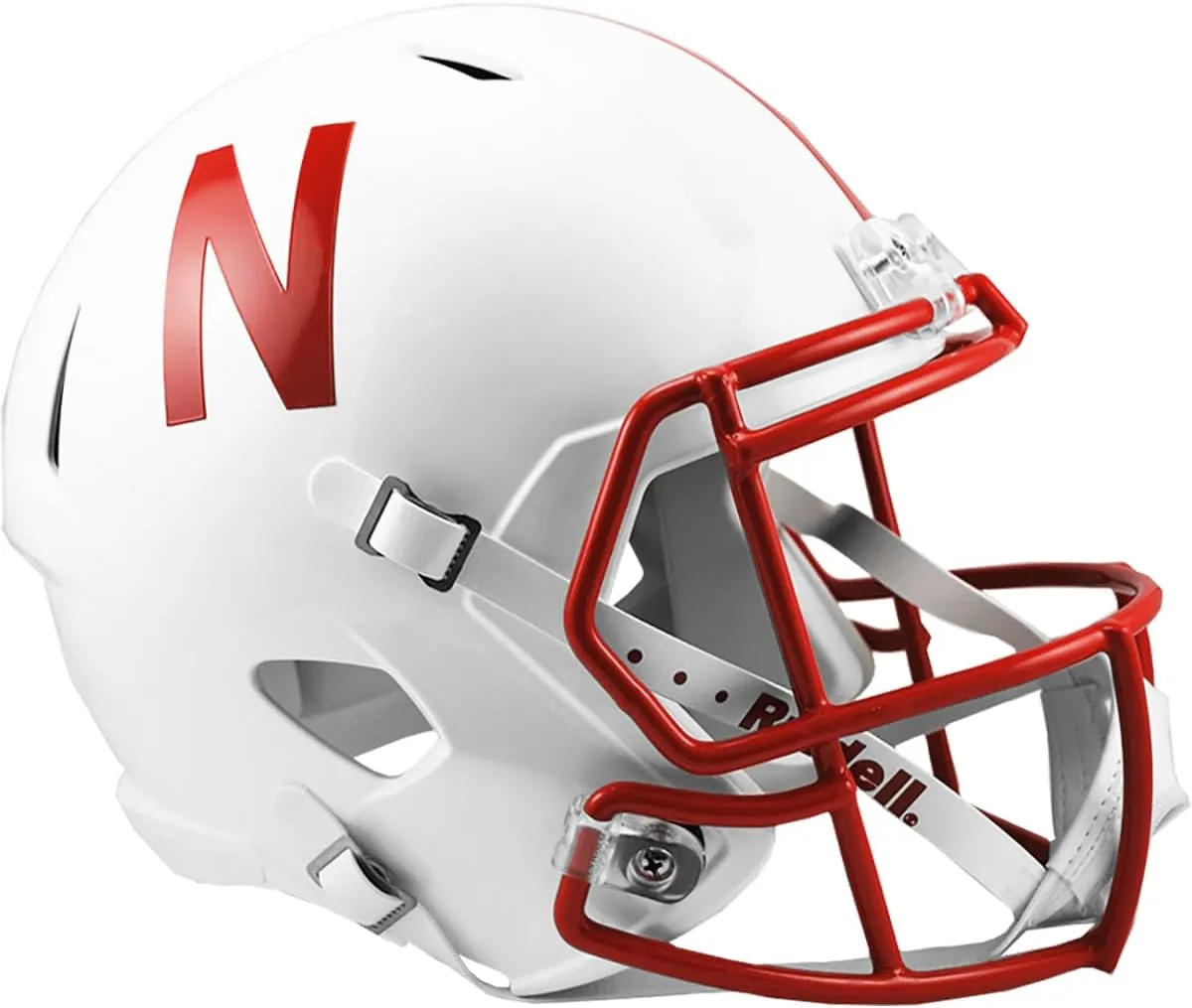 NCAA Nebraska Cornhuskers Full Size Speed Replica Helmet, Red, Medium