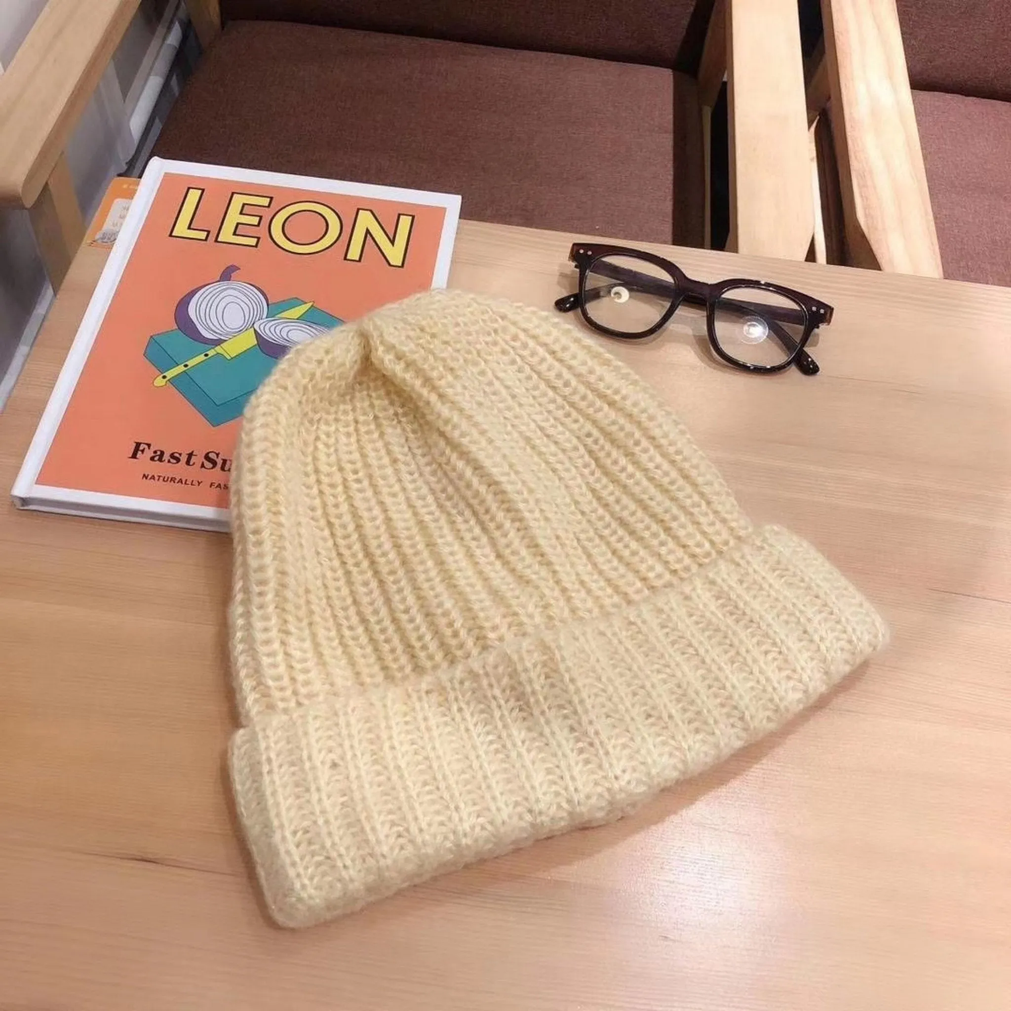 Oversized Slouchy Unisex Knitted Hat