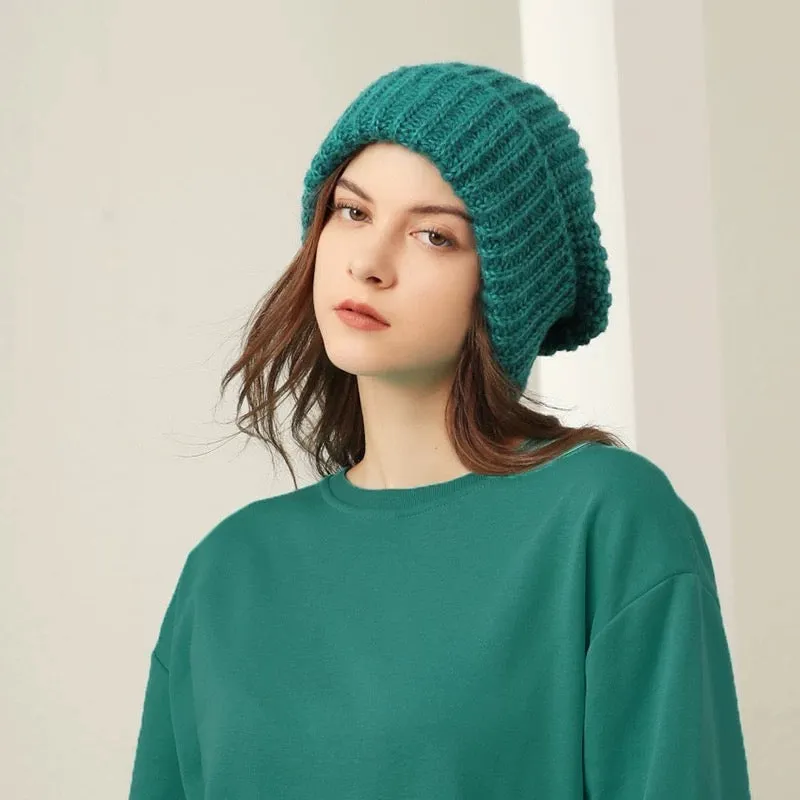 Oversized Slouchy Unisex Knitted Hat
