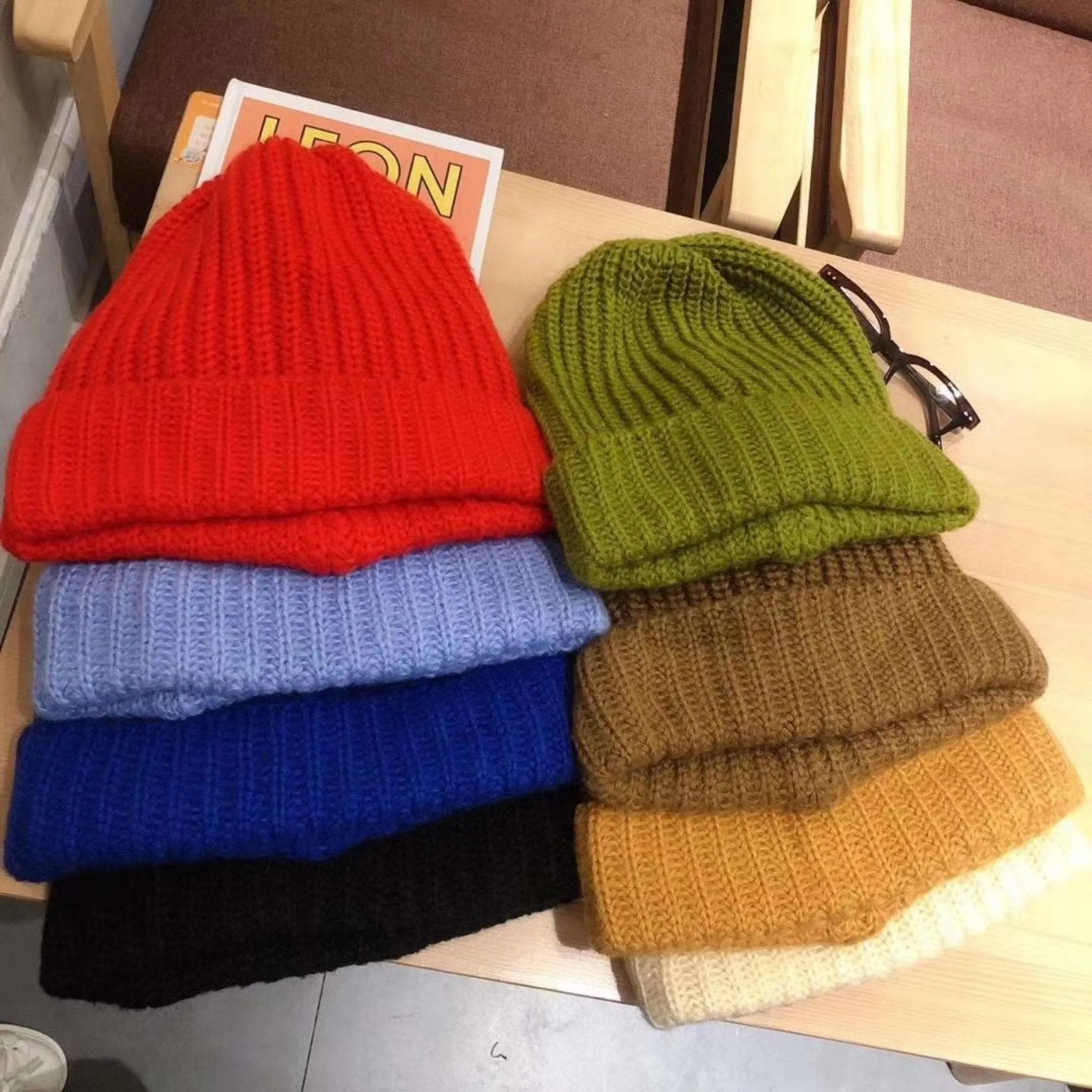 Oversized Slouchy Unisex Knitted Hat