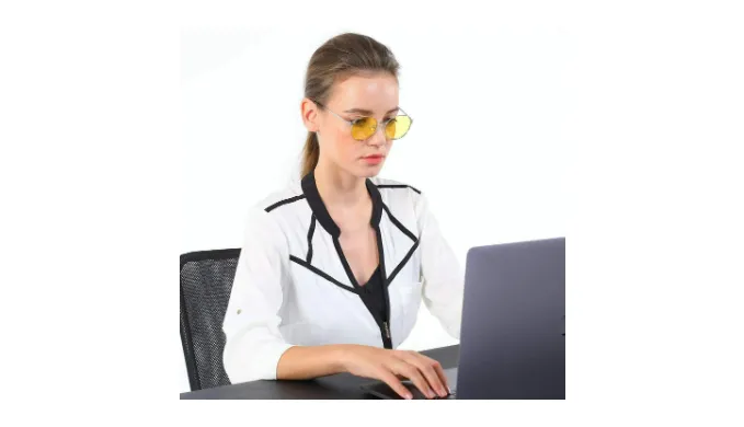 PRICE DROP: KLIM Blue Light Blocking   UV Gaming/PC Glasses for Women - Ships Quick!