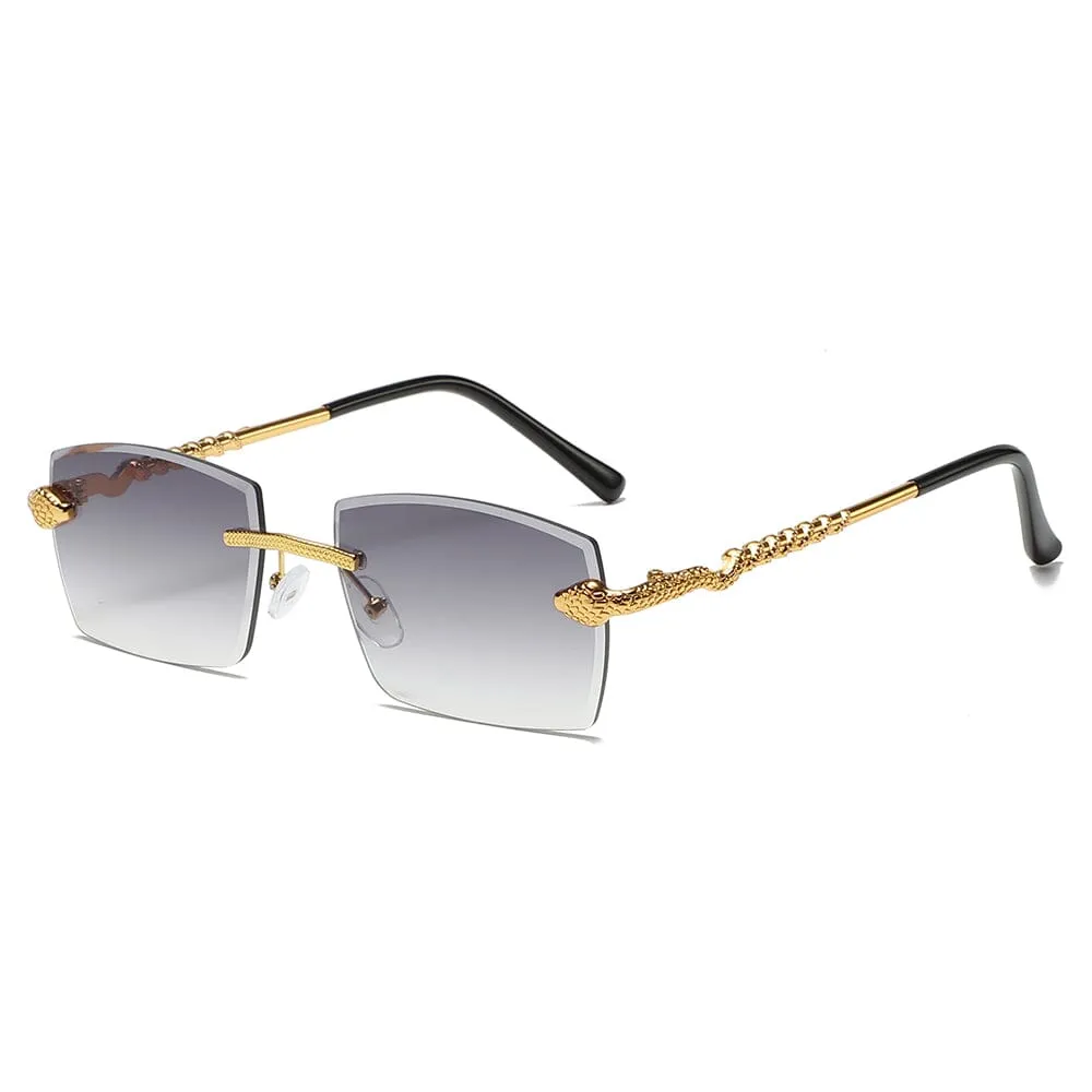 Python Arc - Gold & Grey Sunglasses