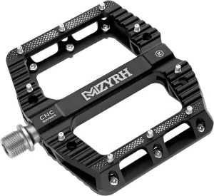 Road/Mountain Bike Pedals MTB Pedals Bicycle Flat Pedals 3 Bearings 9/16 Aluminum Alloy Bicycle Platform Pedals for BMX MTB