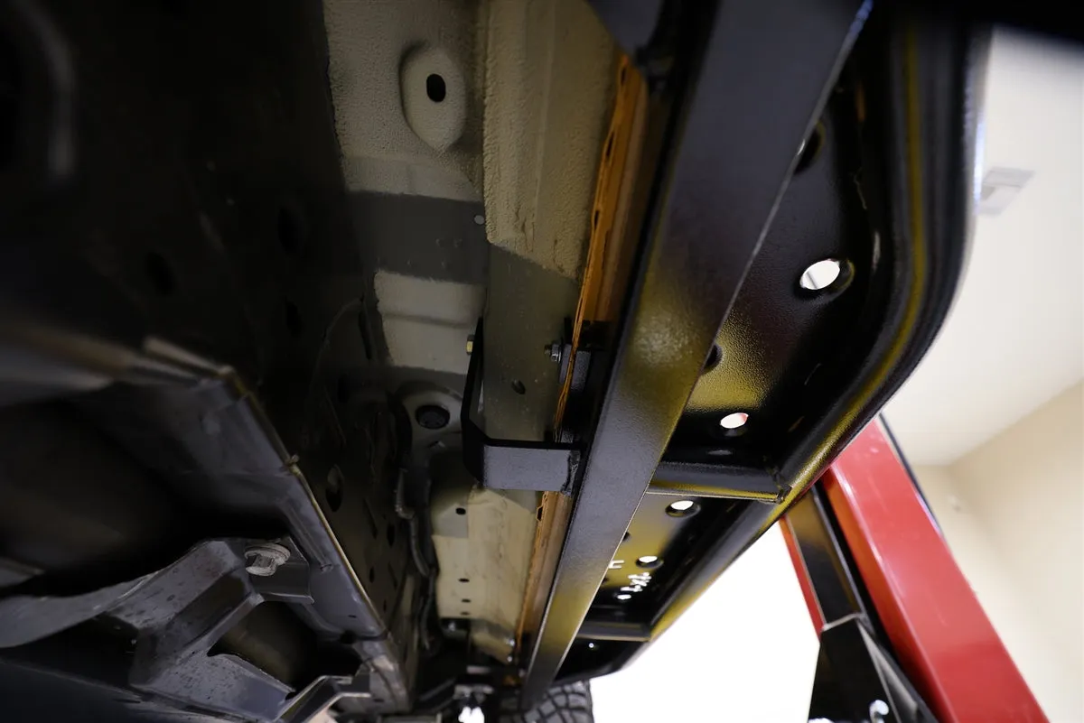 Rock Hard 4x4 Flat Step Sliders for 2021  Ford Bronco