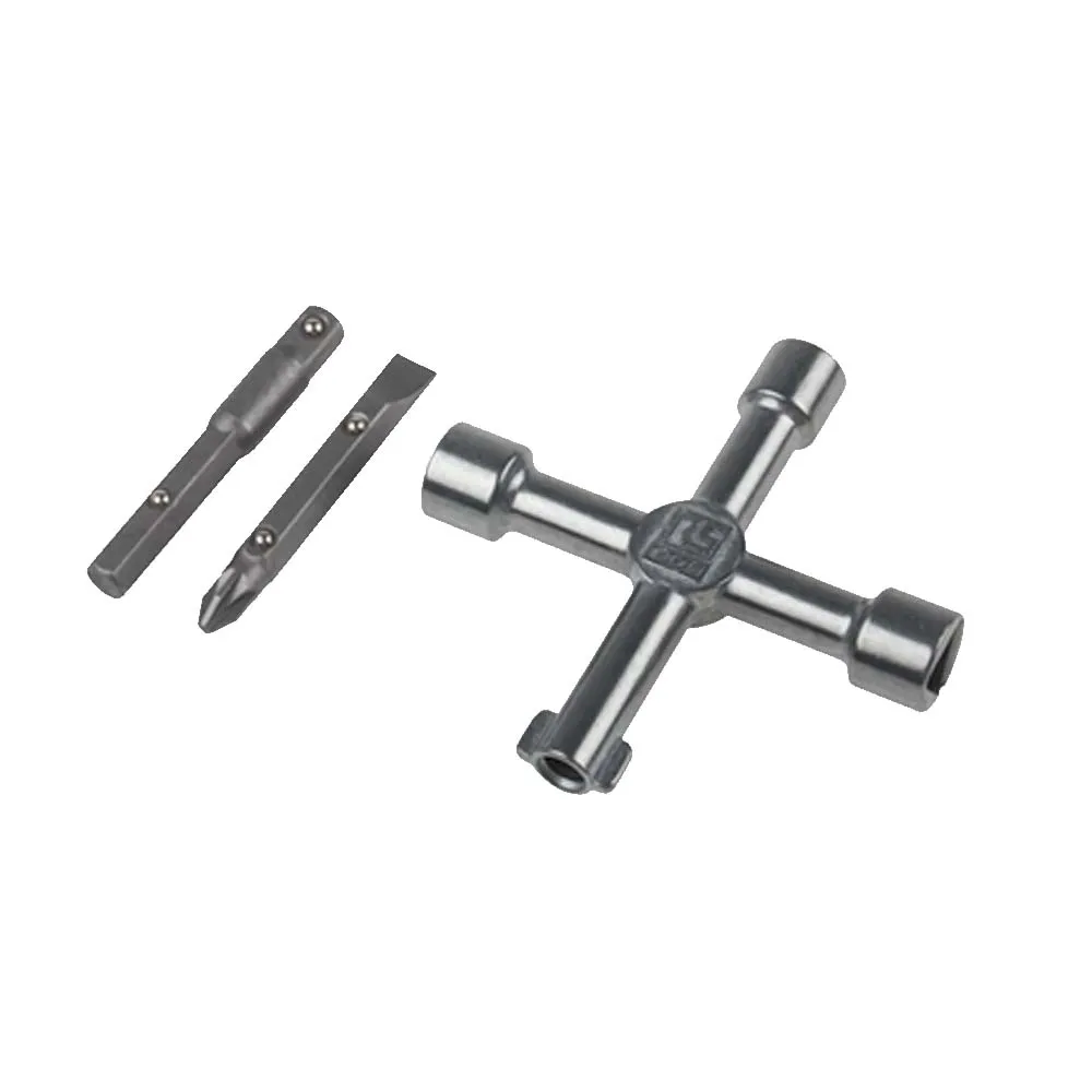 RS PRO Zinc Alloy 5 way Control Cabinet Key