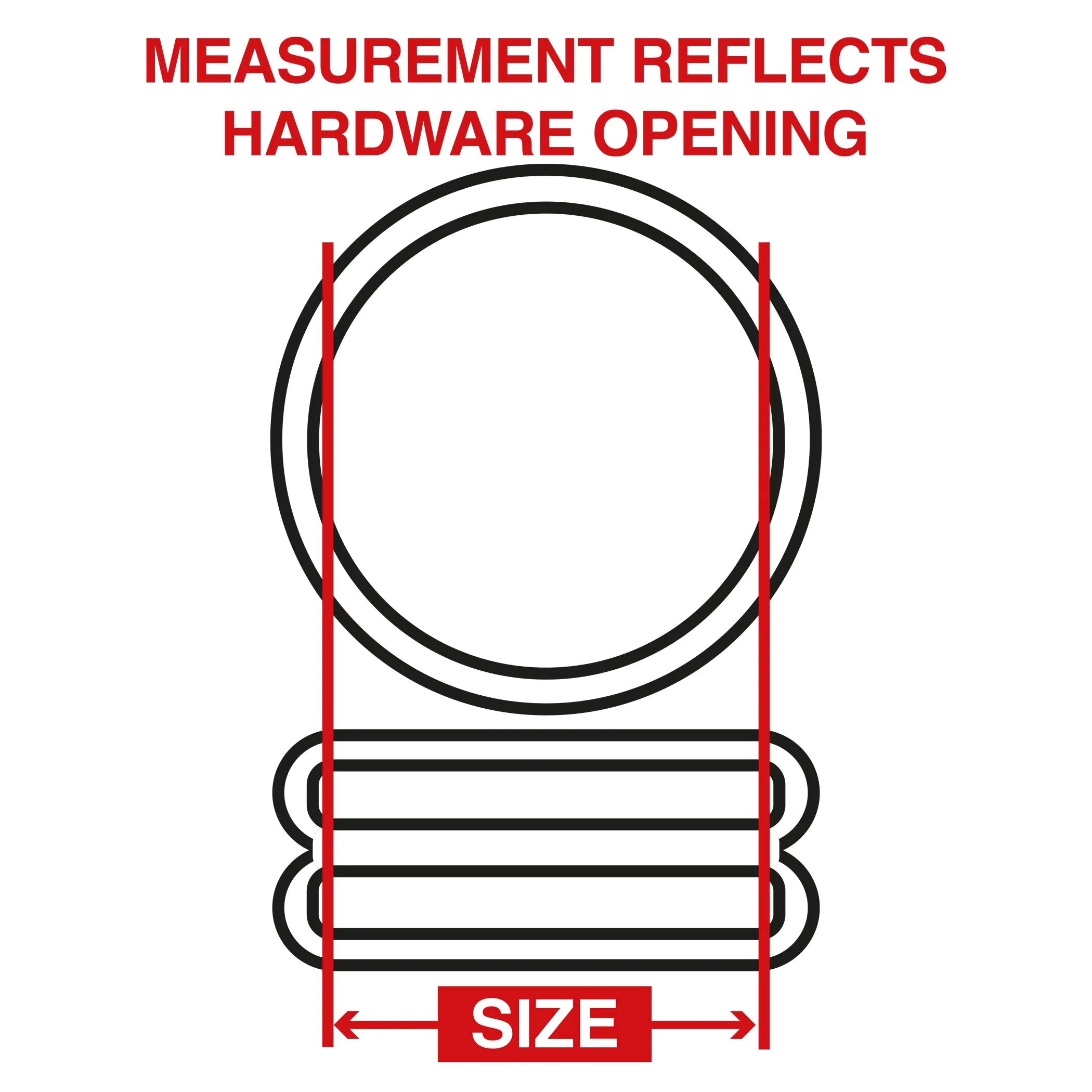 Set of 2 TALL Sliders in White or Black- 1/4" (6mm), 3/8" (10mm), 1/2" (12mm), 5/8" (15mm)