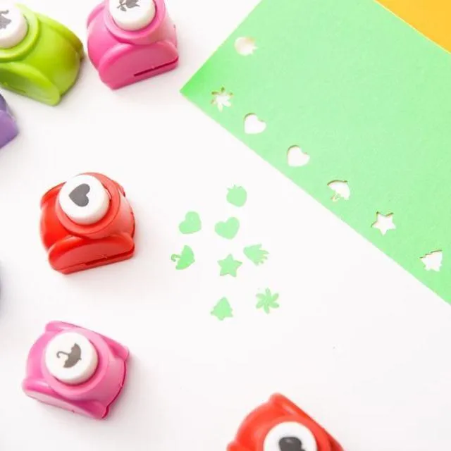 Stationery Embosser Hole Punch Card Decoration Decorative Material NP-H7TGM-904
