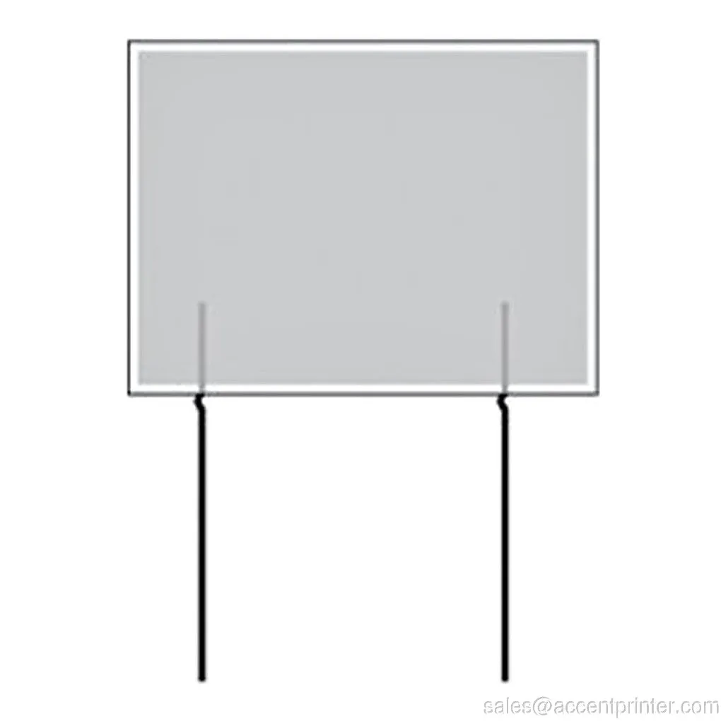 Stop Save Now Curbside Sign, 24"w x 18"h, Full Color Double Sided