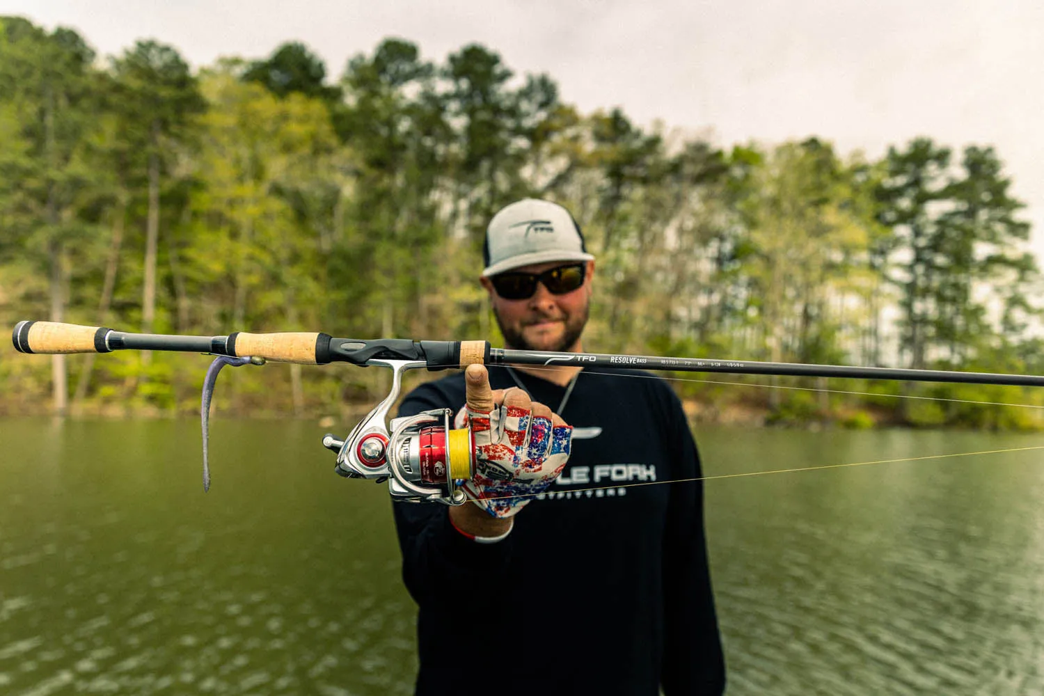 Temple Fork Outfitters Resolve Bass Spinning Rods