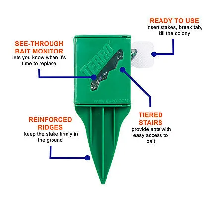 Terro Outdoor Liquid Ant Bait Stakes