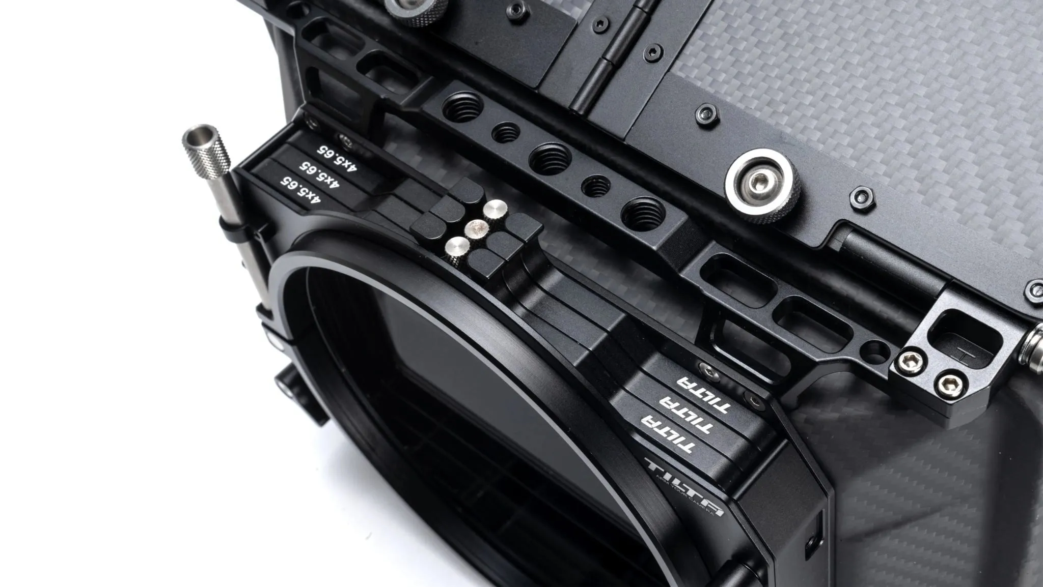 Tilta 4x5.65 Carbon Fiber Matte Box (Clamp-on) with 110mm Back