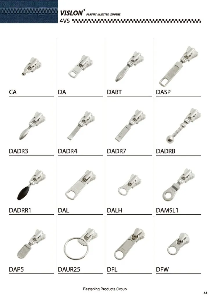 YKK® Sliders