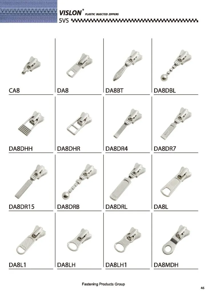 YKK® Sliders