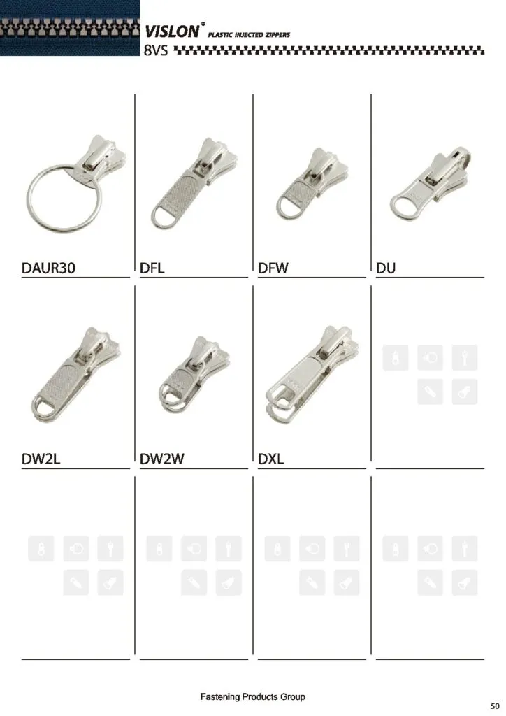 YKK® Sliders